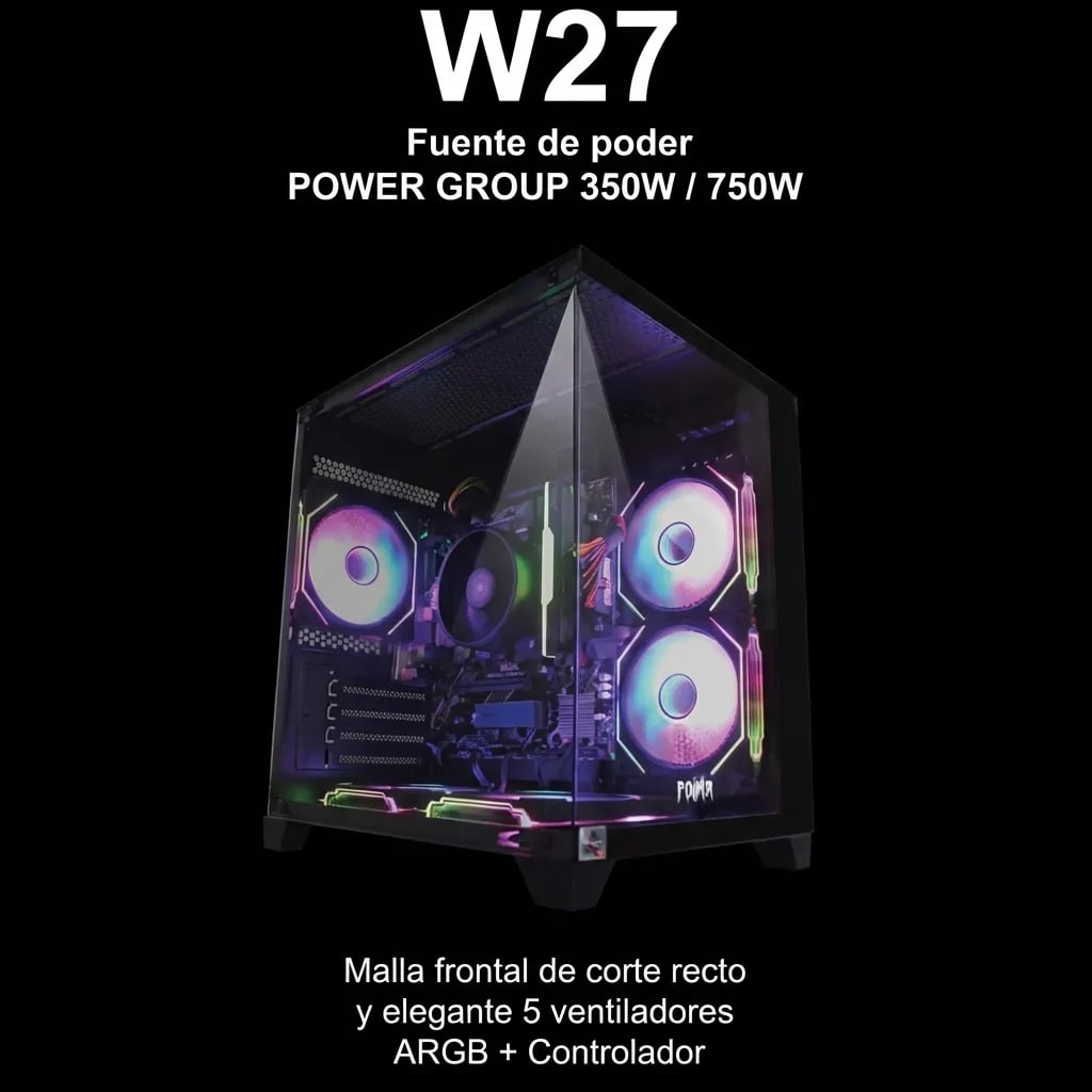 W27 Fuente de poder POWER GROUP 350W / 750W