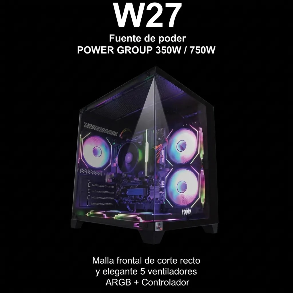 W27 Fuente de poder POWER GROUP 350W / 750W